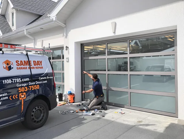 Same-day garage door repair service by Wallingford Center Garage Door Repair in Wallingford Center